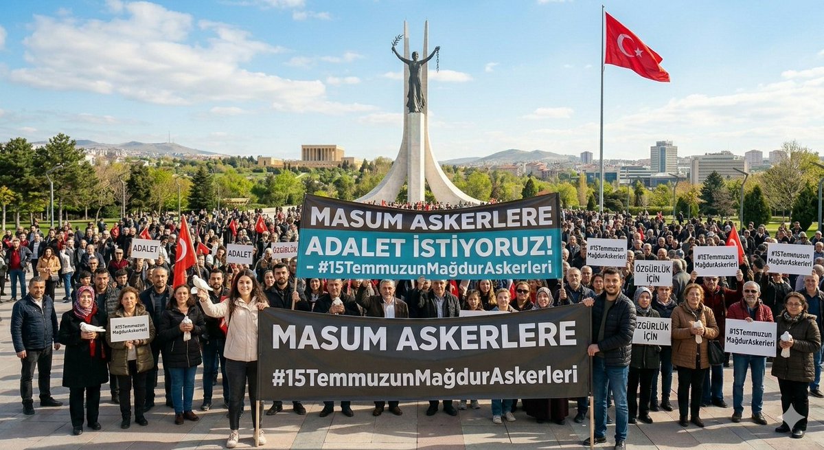 misragulozkan's tweet photo. @gergerliogluof 10 yıldır ortaya çıkmayan 15 Temmuz gerçekleri ülkeye çok şey kaybettitdi. En çok kaybedenler de darbeye katılmadığı halde müebbet alan masum asker ve aileleri oldu. Yazık ya🥺
#15temmuzunmağduraskerleri https://t.co/9hvsYchPoE