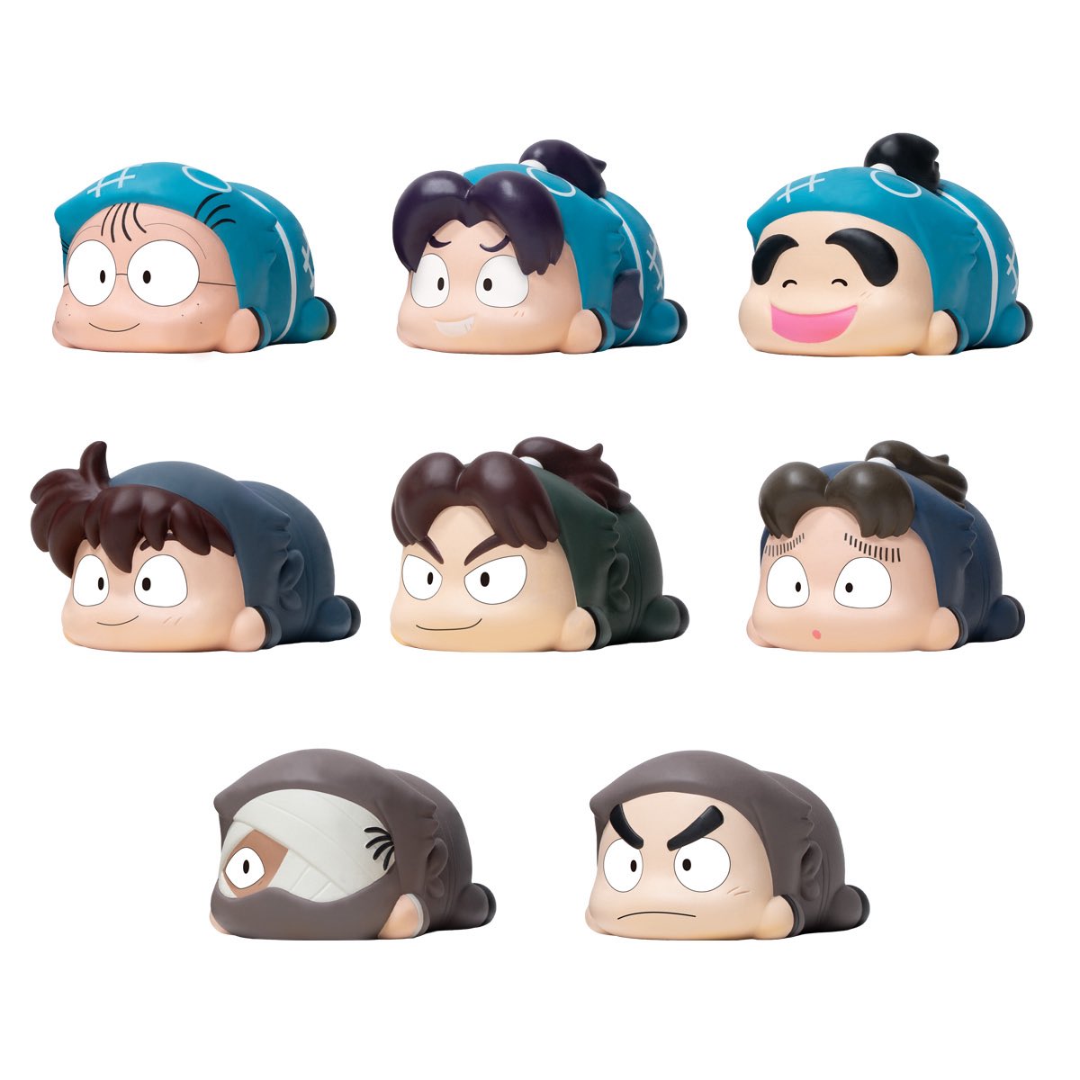 nintama_goods30's tweet photo. 『忍たま乱太郎』もっちりころりんmeetsが予約受付中！

ほっぺたとおしりのぷっくり具合にこだわった商品です！

ご予約はコチラ▼
https://t.co/jq9mwhnQWa https://t.co/RVshr5WQgQ