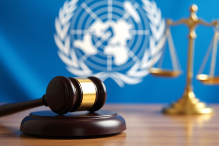 PTinPoland's tweet photo. On International Justice Day, we reaffirm the vital role of a strong and independent International Justice System in upholding International Law. Respect for the rule of law remains essential to a more peaceful and just world.
#UNCharter #Portugal@UNSC https://t.co/o2KBRwnLRw