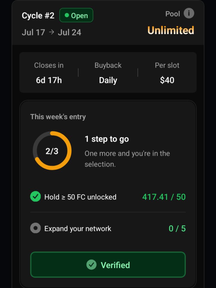 rd3655786's tweet photo. @unich_com 🚨 @UnichNetwork, what is going on?

Cycle #1 participants completed all required tasks expecting the promised weekly buyback. Instead of delivering a clear update, Cycle #2 has started and the same tasks have been reset again — including 5 new referrals and Twitter tasks. https://t.co/rea8DEdWqP