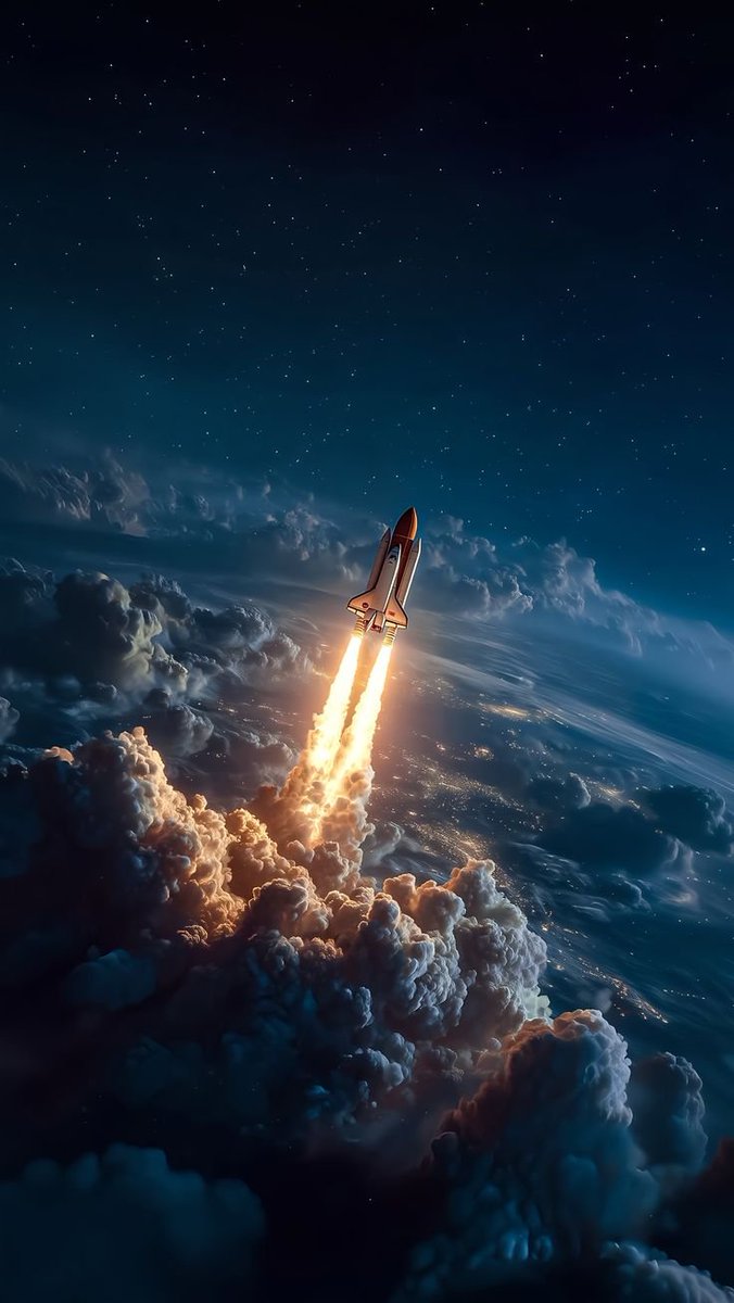 noobwallpaper's tweet photo. Heading to the Moon https://t.co/e6P4lu8VsS