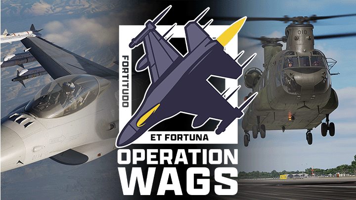 eagledynamics's tweet photo. This week, the DCS community comes together in support of one of our own. Operation Wags is a community-wide charity event backing Matt "Wags" Wagner in his fight against bone marrow cancer. Read more in this weeks newsletter. https://t.co/UY9xS5ZFJQ https://t.co/jmwdbL16jC