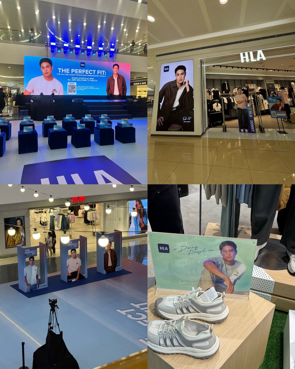 donnyfication's tweet photo. Grand Launch AND his face all over their store. What a grand welcome for Donny 😍 We love to see it! 

Congrats @donnypangilinan! Another brand added to our list for shopping.

DONNY FOR HLA

#HLAxDonny
#DonnyPangilinan https://t.co/tZJibeNpLi