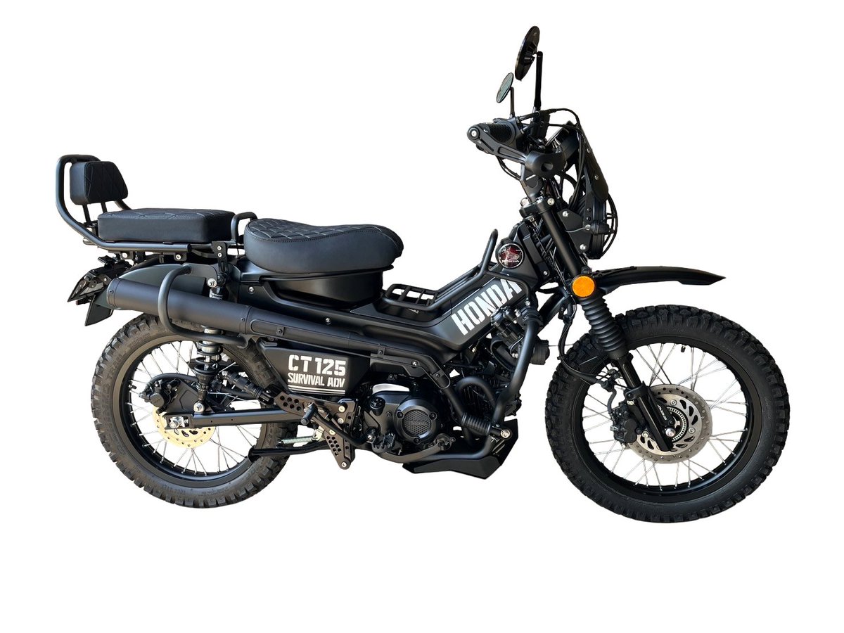 8ftWeekend's tweet photo. 【New!】Black TADAO!
https://t.co/DxqdBwDfhx
GANESHA+ GC-CT009-65 CT125 SP Black muffler (SP TADAO collabo Product)
#CT125 #huntercub #TRAIL125
#ハンターカブ #honda https://t.co/9IbvYj9Hka