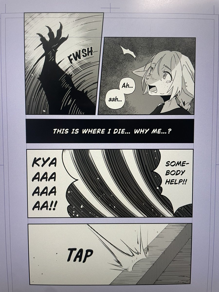 ホイッスル! 英語版　漫画　English Manga I've finally finished one page!🎉🎉 Adjusting the spacing for text