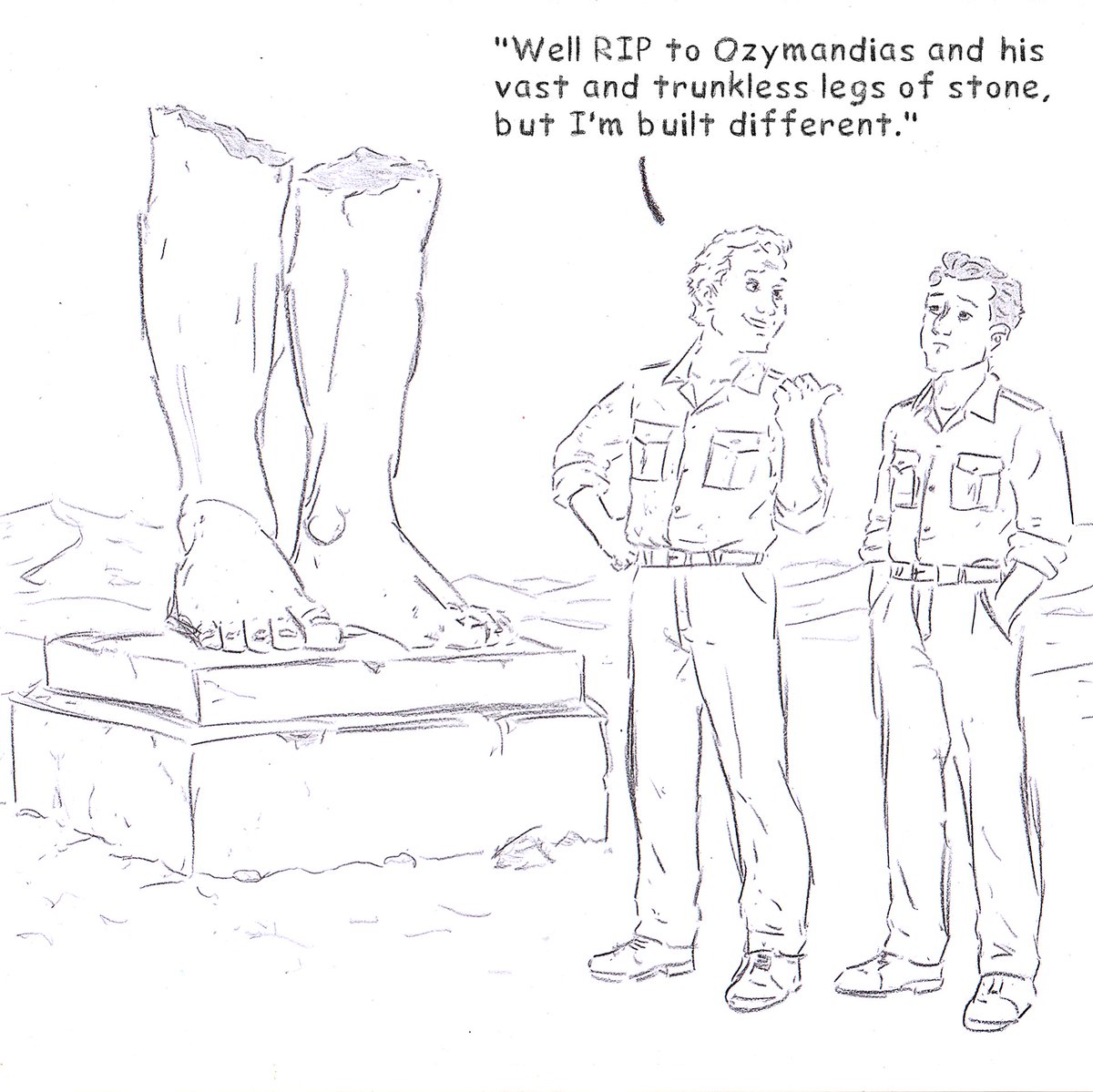 JohnDavidCard's tweet photo. "Ozymandias" 
https://t.co/GPbPY2R9UY https://t.co/abSih1JOGv
