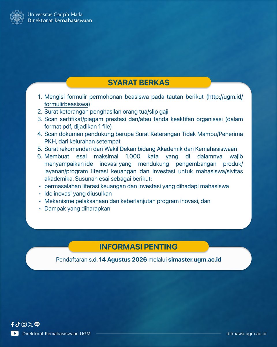 Ditmawa UGM tweet media
