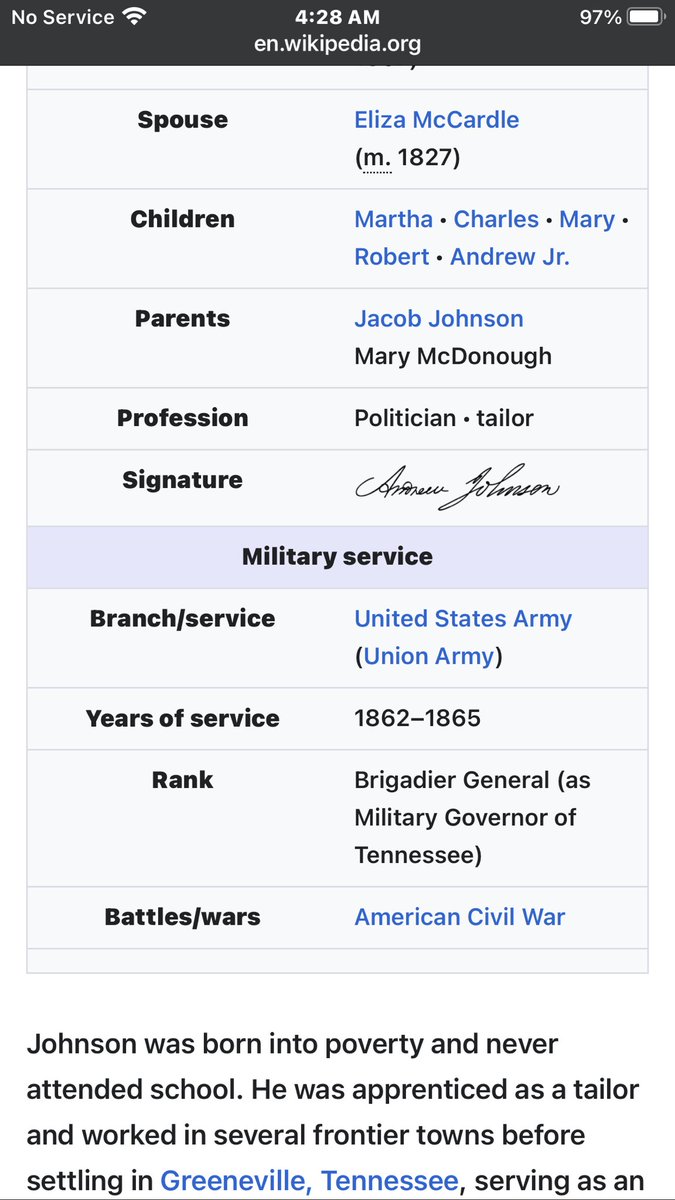 muddavugger1's tweet photo. @MiniWhoop @iunderstoodu @Katheri73214366 @CigmanF 
@Dirty_Water @LanaDReyOnline 

Happy day 17 of white history month everyone. 
Andrew Johnson was the 17th President of the USA &amp; another unelected democrat in our 
history…👇 https://t.co/yA23wptze9
