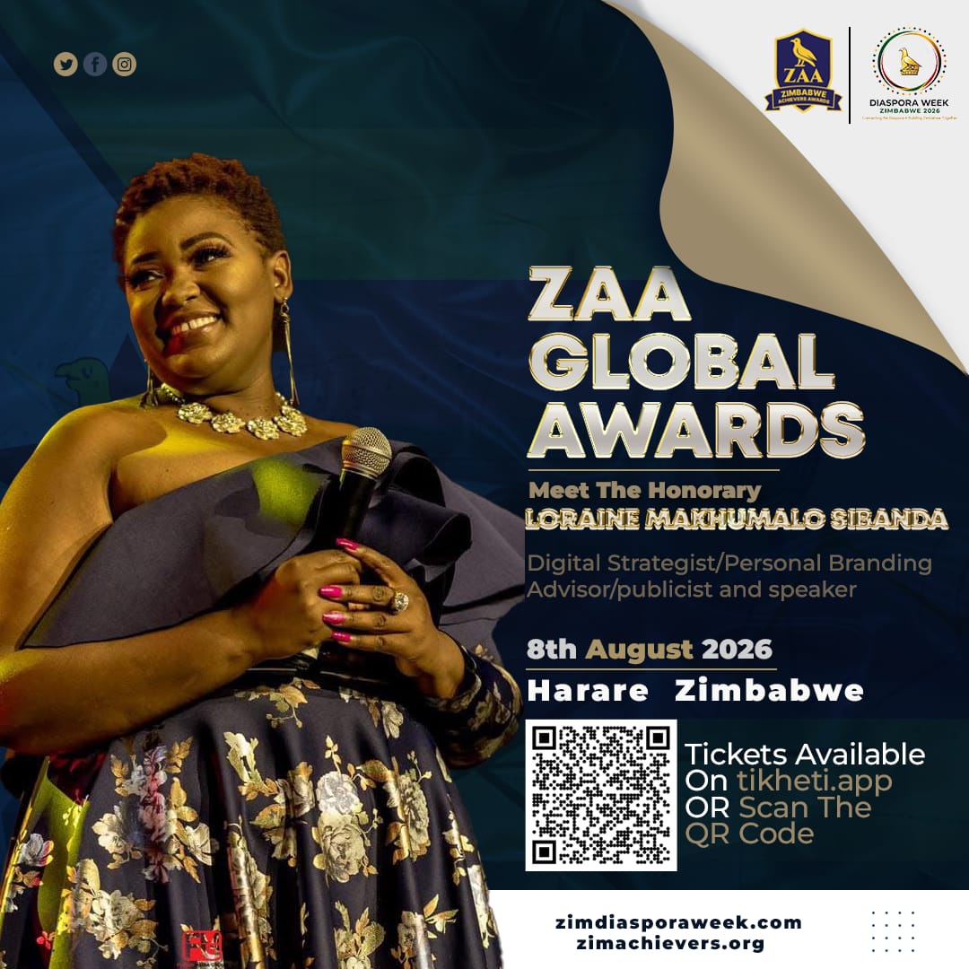 zimachievers's tweet photo. Meet the Honorary | Loraine MaKhumalo Sibanda 🇿🇦

Loraine MaKhumalo Sibanda is an award-winning PR strategist, brand architect, and events producer with over 14 years of experience shaping influential brands, cultural institutions...

Full bio: https://t.co/n85kCOvp0Q https://t.co/8ypUCVyuio