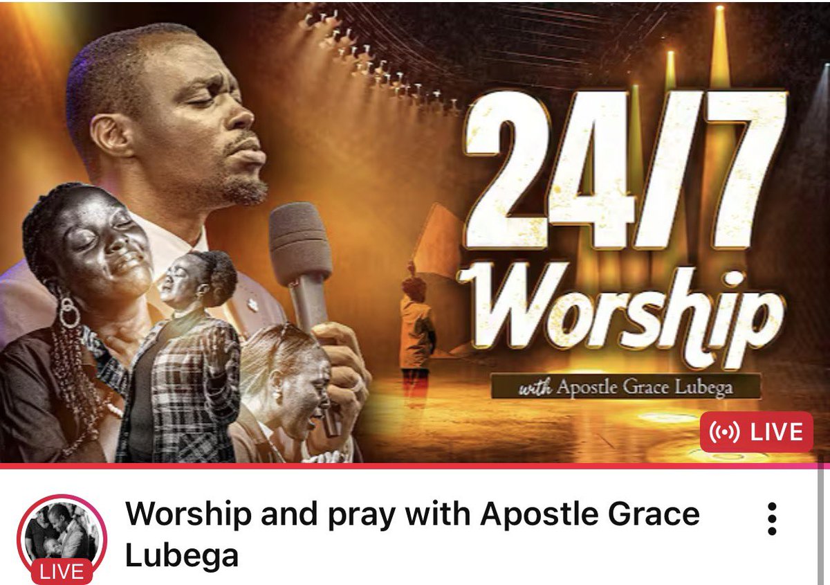GraceChild1's tweet photo. Worship and pray with Apostle Grace Lubega 🙇🏾‍♀️

https://t.co/7Pq0ps1e27 https://t.co/bHB6hM3ZTf