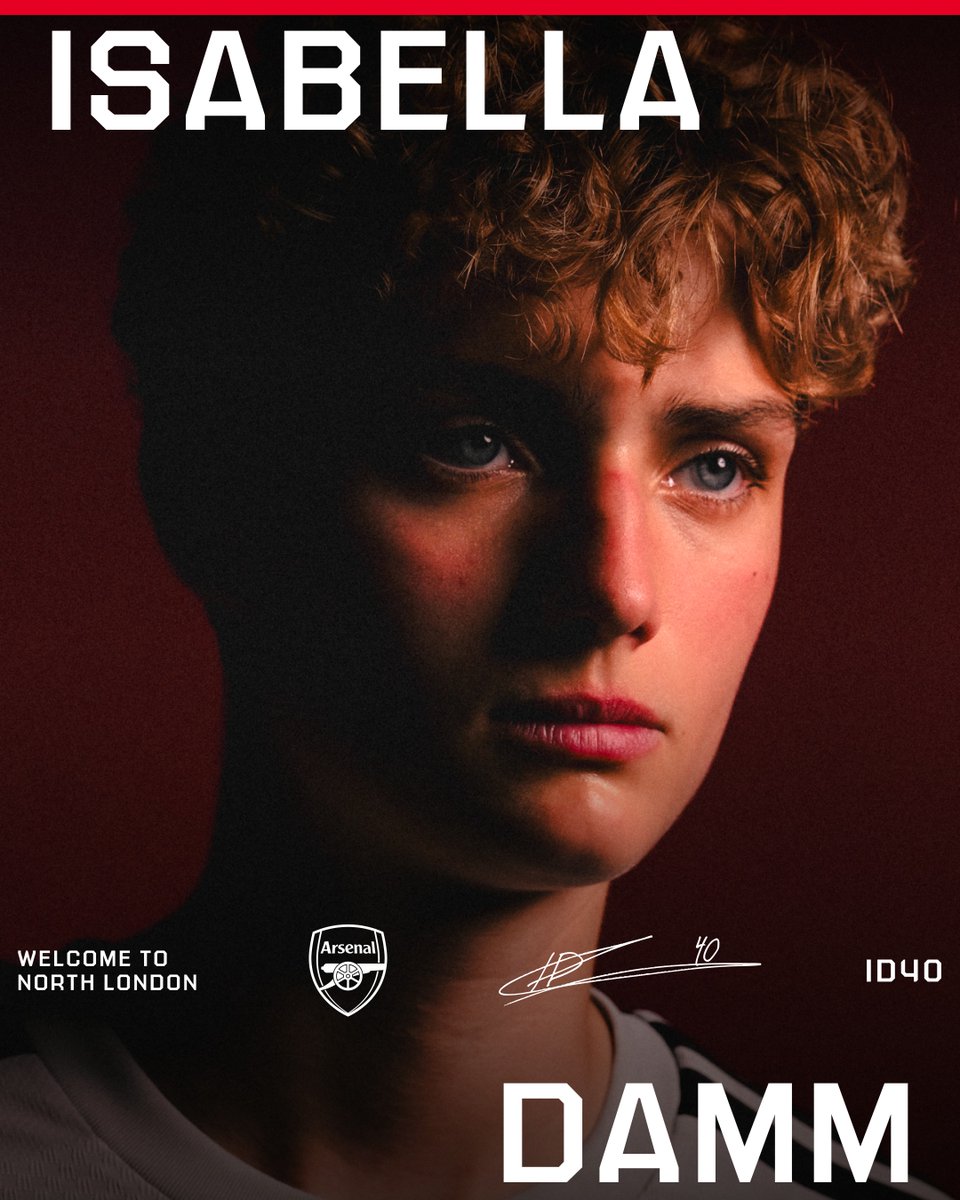 ArsenalWFC's tweet photo. Building for the future 🧱

Isabella Damm is now a Gunner ✍️
