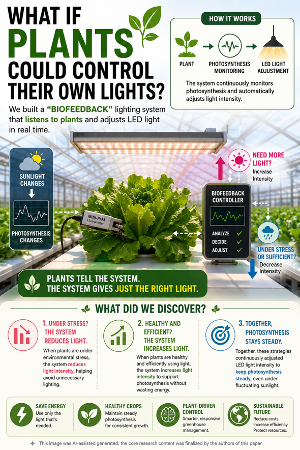 AgriEng_Mdpi's tweet photo. 💡 What if plants could decide when they need more light? 🌱

Smarter lighting could mean healthier crops + lower energy use 🌿⚡

Read more 👇
https://t.co/N2AISmbEB7
#AgTech #SmartAgriculture #PlantScience https://t.co/YmKbFQVJgN