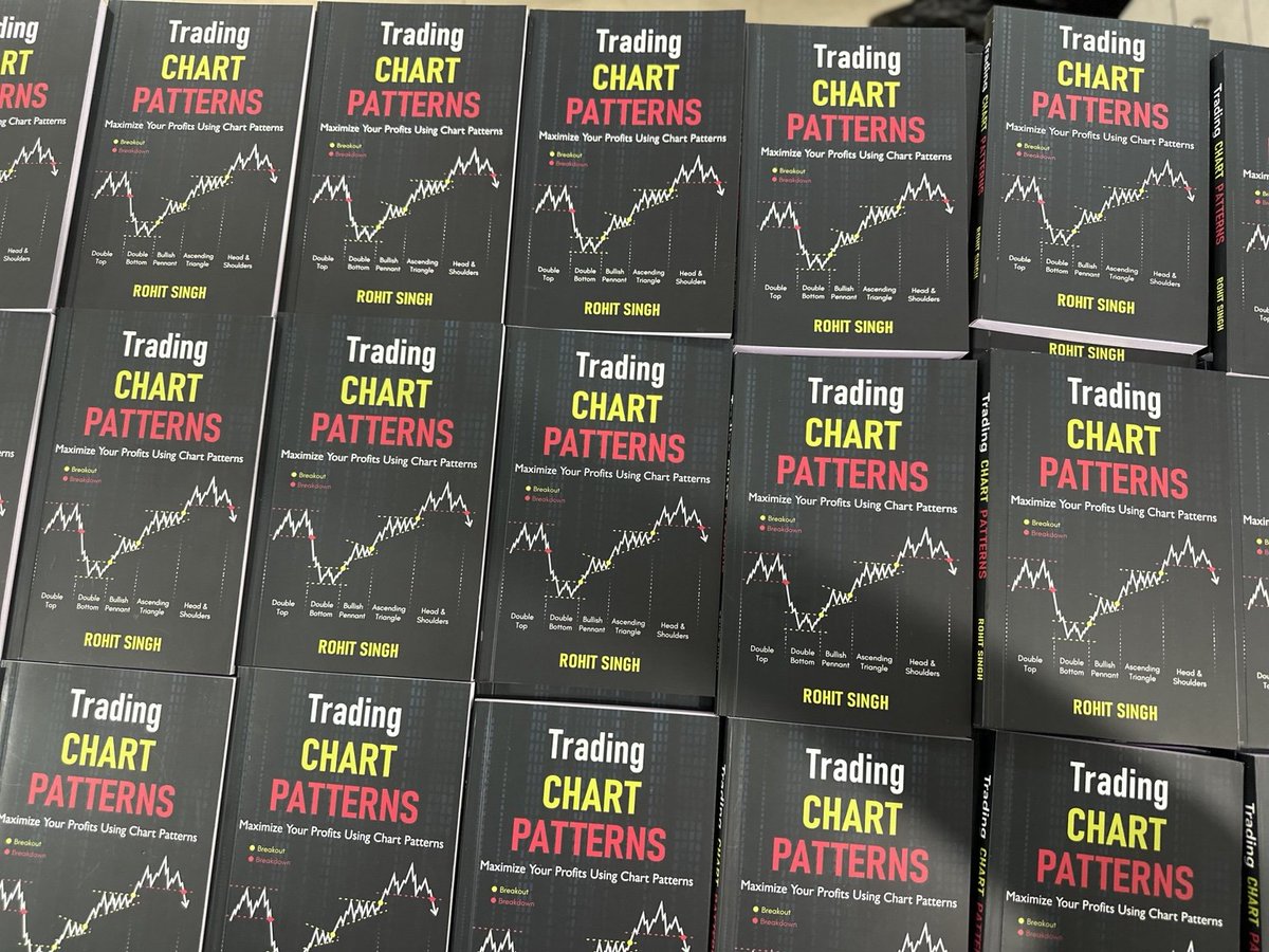 Mr_Chartist's tweet photo. 𝐅𝐈𝐍𝐀𝐋𝐋𝐘, 𝐈𝐓’𝐒 𝐁𝐎𝐎𝐊 𝐋𝐀𝐔𝐍𝐂𝐇 𝐃𝐀𝐘! 📚❤️

I am delighted to announce the launch of my new book: “Trading Chart Patterns”

From recognising patterns to understanding structure, confirmation, volume, entry, invalidation and target logic—supported by practical chart case studies.

First 500 People will get the Signed Copy

Now available on Amazon 👇
https://t.co/8OuxPjYlDl

Need your blessings and support. 🙏