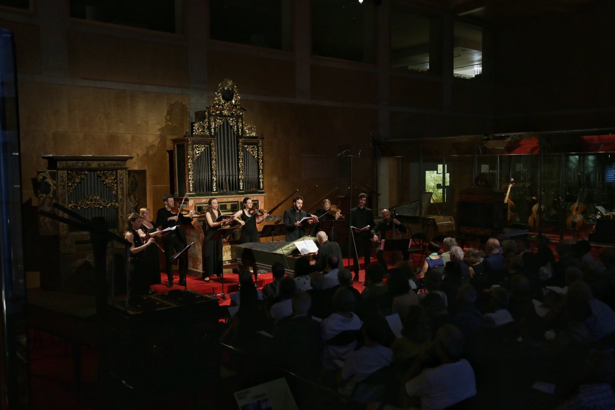 BACHCELONA's tweet photo. 🎼 CICLE CANTATES (BWV 186 i 187)

La música de Bach va dialogar amb la història al @museumusicabcn.

Interpretades amb instruments originals del segle XVIII, aquestes cantates ens van permetre escoltar Bach amb una sonoritat excepcional.

📸 Frederic Hernández https://t.co/BmT1eK5DkY