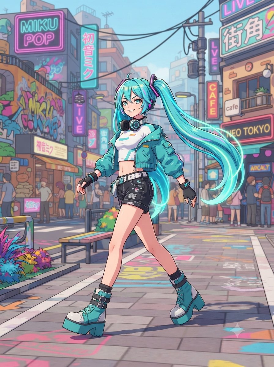 qW7o3F73bS39480's tweet photo. #初音ミク
#巡音ルカ
 たまには違う感じの画像でも作ってみる。
 ミクはお散歩だが、ルカ姉は飲みに来てるね。

 昼と夜の表裏一体を表現してみたかったんだけど、
うまく行っていれば良いですね。
#Gemini製 https://t.co/GJU8QbVKJi