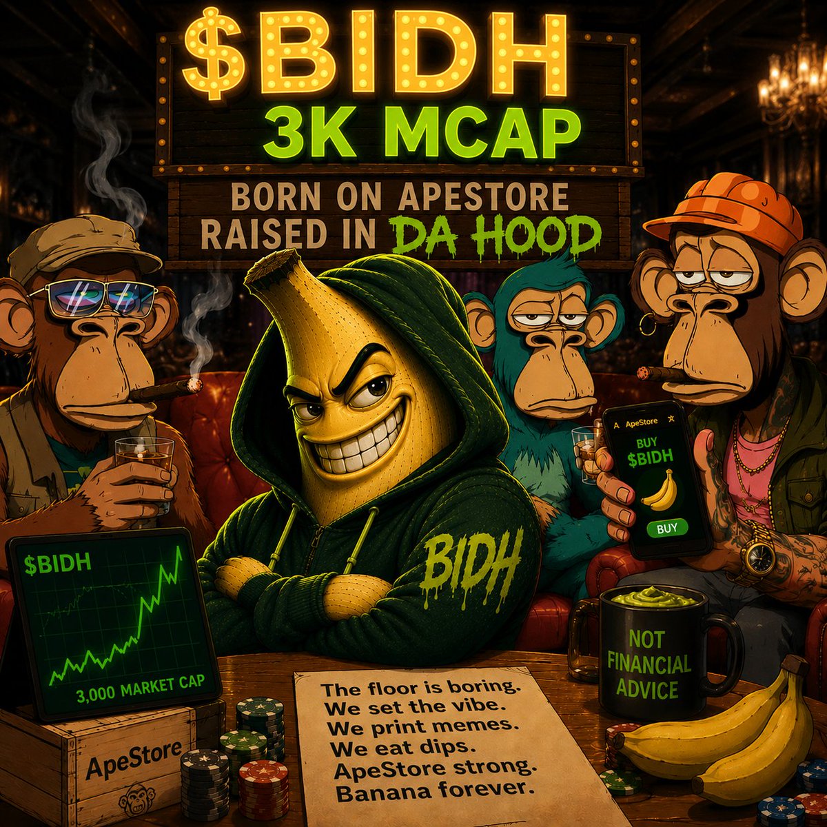 BananaInDaHood's tweet photo. @apedotstore Opinion on #BIDH sendy? https://t.co/sVQtQC64RM