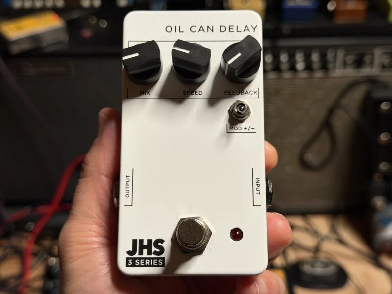 心地よい揺らぎのオイルカン・ディレイ JHS 3 Series Oil Can Delay