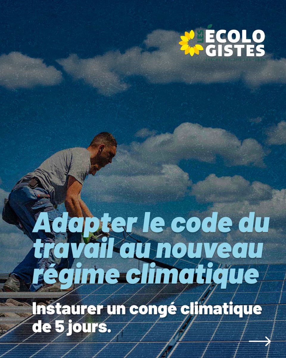 EELV's tweet photo. Parce que anticiper et s'adapter n'est pas renoncer : c'est nous protéger maintenant et nous préparer un avenir vivable.

PS : les Écologistes sont pour la climatisation des écoles, des hôpitaux, des EHPAD et des transports publics. Ce n'est pas un tabou, mais ce n'est pas la solution à tout.

(3/3)
