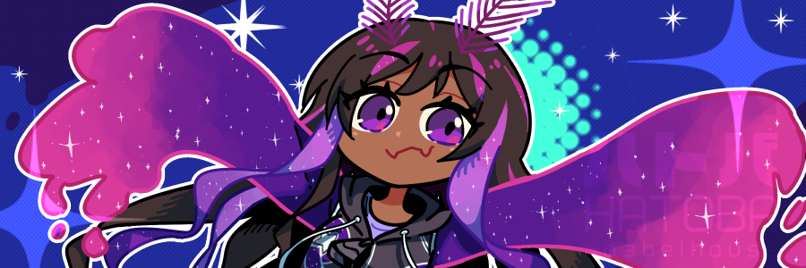 nabelhouse's tweet photo. バナーのリクエストでした💜🩷
Thank you for the commission! 
#commission https://t.co/Svs3l2m4Rl