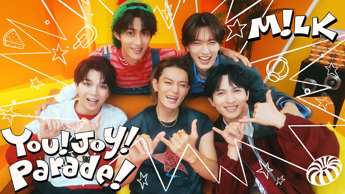 milk_info's tweet photo. ／
『You!Joy!Parade!』MV公開スタート！
＼
『You!Joy!Parade!』のMusic Videoを
ただいまよりプレミア公開🎉

M!LK - You!Joy!Parade! (Official Music Video)
https://t.co/OsugikHiQs

ぜひ、ご覧ください！
#YouJoyParade
#MILK https://t.co/f5HzB1Hd0v