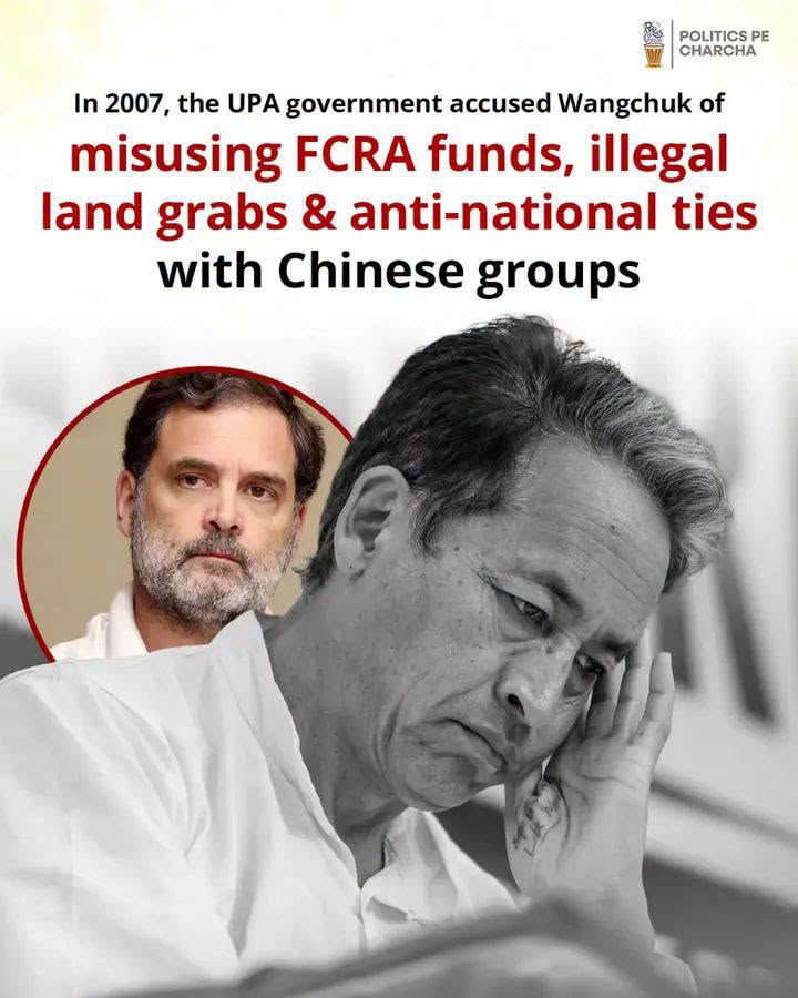 OfficeOfDGP's tweet photo. The more you look beyond the carefully crafted "Phunsukh Wangdu" image, the more questions emerge.

The original issues no longer appear to be at the centre of the narrative.

It's worth asking: Is this still about students and Ladakh, or has the agenda changed? https://t.co/UVPS3r7PTV