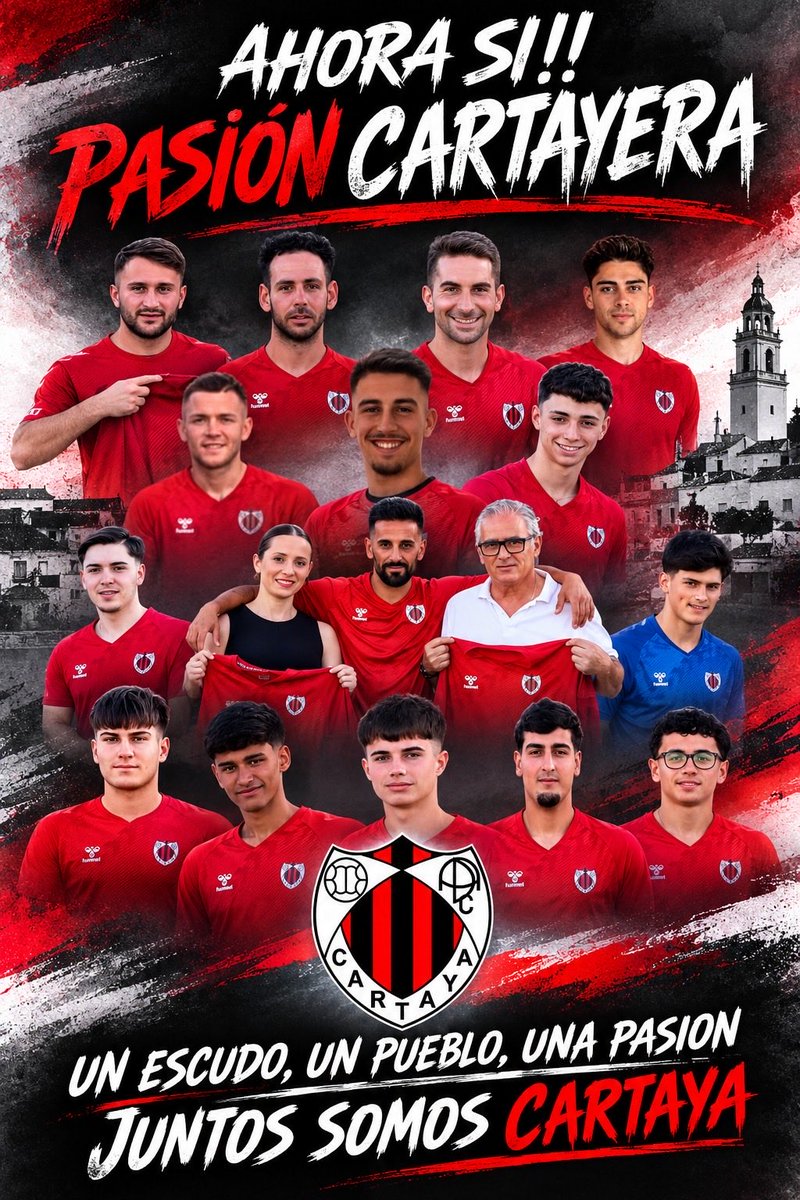 AD_Cartaya's tweet photo. ¡¡ABÓNATE!! 🔴⚫

Ha llegado el momento que toda Cartaya estaba esperando. Lanzamos oficialmente la Nueva Campaña de Abonados de la Agrupación Deportiva Cartaya para esta temporada. 

🔹 Numerario: 50 €
🔹 Familiar: 75 €
🔹 Pensionista: 40 €
🔹 Protector: 135 € https://t.co/HqGJuPcGMu