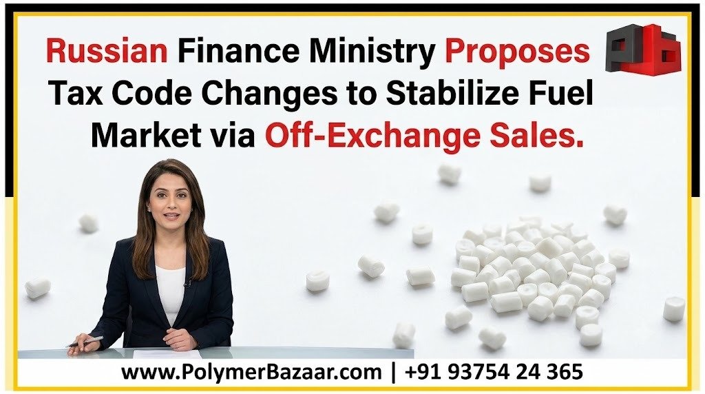 POLYMERBAZAAR's tweet photo. 🅿️🅱️
▶️ Russian Finance Ministry Proposes Tax Code Changes to Stabilize Fuel Market via Off-Exchange Sales.
PP #ABS #LLDPE #LDPE #HDPE #PVC #EVA #PET #PS #SAN #POLYVINYL #POLYETHYLENE #POLYPROPYLENE #POLYMER #PROPYLENE #POLYSTYRENE #indplas #Polyamide #PLEXPO #GPCA #ARABPLAST #RUPLASTICA #PLASTEURASIA #KOPLAS #PLASTO #PLASTASIA #PLASTEX #Polycarbonate #Polyester , #Centralasiaplastworld #taipeipack
#plastindia #bopp #bopet #polyester
https://t.co/H3LoMQ9y1P