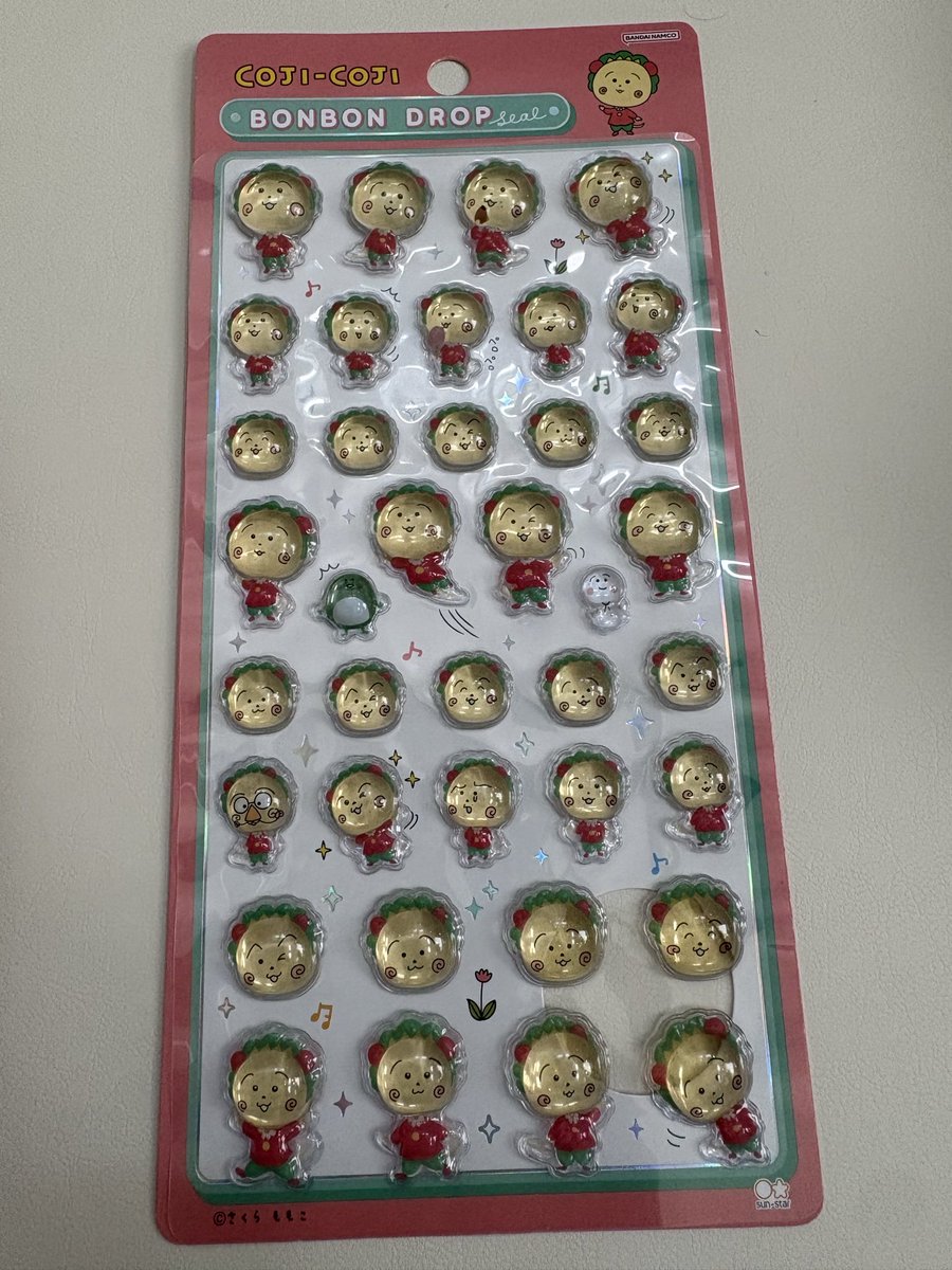 v3zusn's tweet photo. コジコジのボンドロを手に入れた！

娘のシール帳には、コジコジが仲間入りした！

色々な表情…可愛いの極み🥰 https://t.co/8O6LBzPgUw