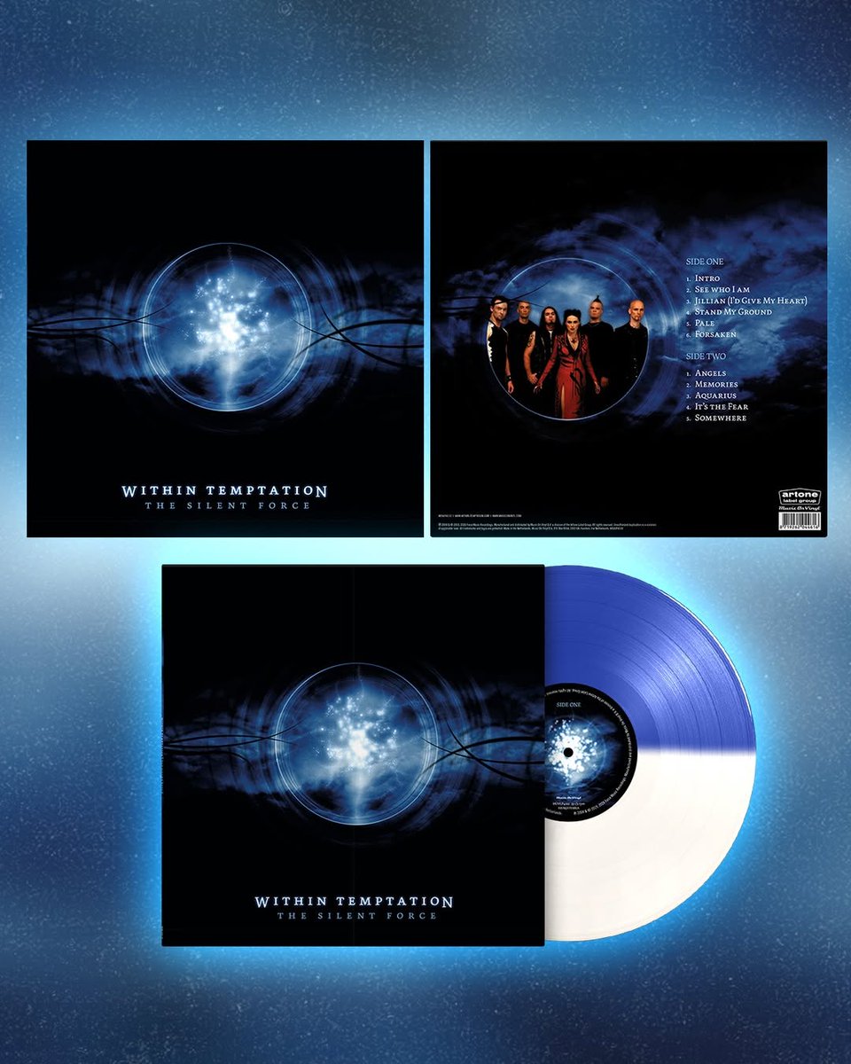 WTofficial's tweet photo. Thirty years. Two worlds. One drop. 🖤 To mark three decades of our music, two of the albums that started it all are back as limited 'WT 30 Years' anniversary vinyl - get yours now.👇

🌊 ENTER (1997) - half aquamarine/white, 4-page booklet
🔵 THE SILENT FORCE (2004) - half blue/white, 60×60 poster 1000 individually numbered copies of each.

Once they're gone, they're gone. 👉 https://t.co/yYlejOLGo9