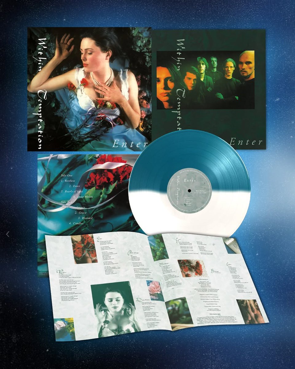 WTofficial's tweet photo. Thirty years. Two worlds. One drop. 🖤 To mark three decades of our music, two of the albums that started it all are back as limited 'WT 30 Years' anniversary vinyl - get yours now.👇

🌊 ENTER (1997) - half aquamarine/white, 4-page booklet
🔵 THE SILENT FORCE (2004) - half blue/white, 60×60 poster 1000 individually numbered copies of each.

Once they're gone, they're gone. 👉 https://t.co/yYlejOLGo9