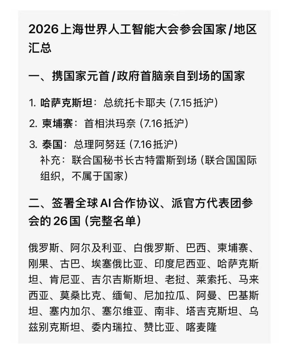 cuichenghao's tweet photo. 今天，上海世界人工智能大会开幕，内地股市却放量暴跌，抹去2025年8月以来的全部涨幅。有网友评论称，看了与会名单，这哪是人工智能大会，分明是丐帮大会，难怪大盘会暴跌。 https://t.co/kgNhsivpjs
