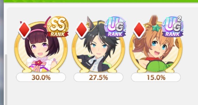 Muraraye's tweet photo. #Leocup day2: 4344 (29/40)
Aside from nishino &amp; taiki, oguri is very strong this time around. Lost to a solo runaway once, might be viable as she had 25+ WR. Lets hope rng is on my side tomorrow. As always I'm happy just being in the A finals. https://t.co/o0DPePjNqT
