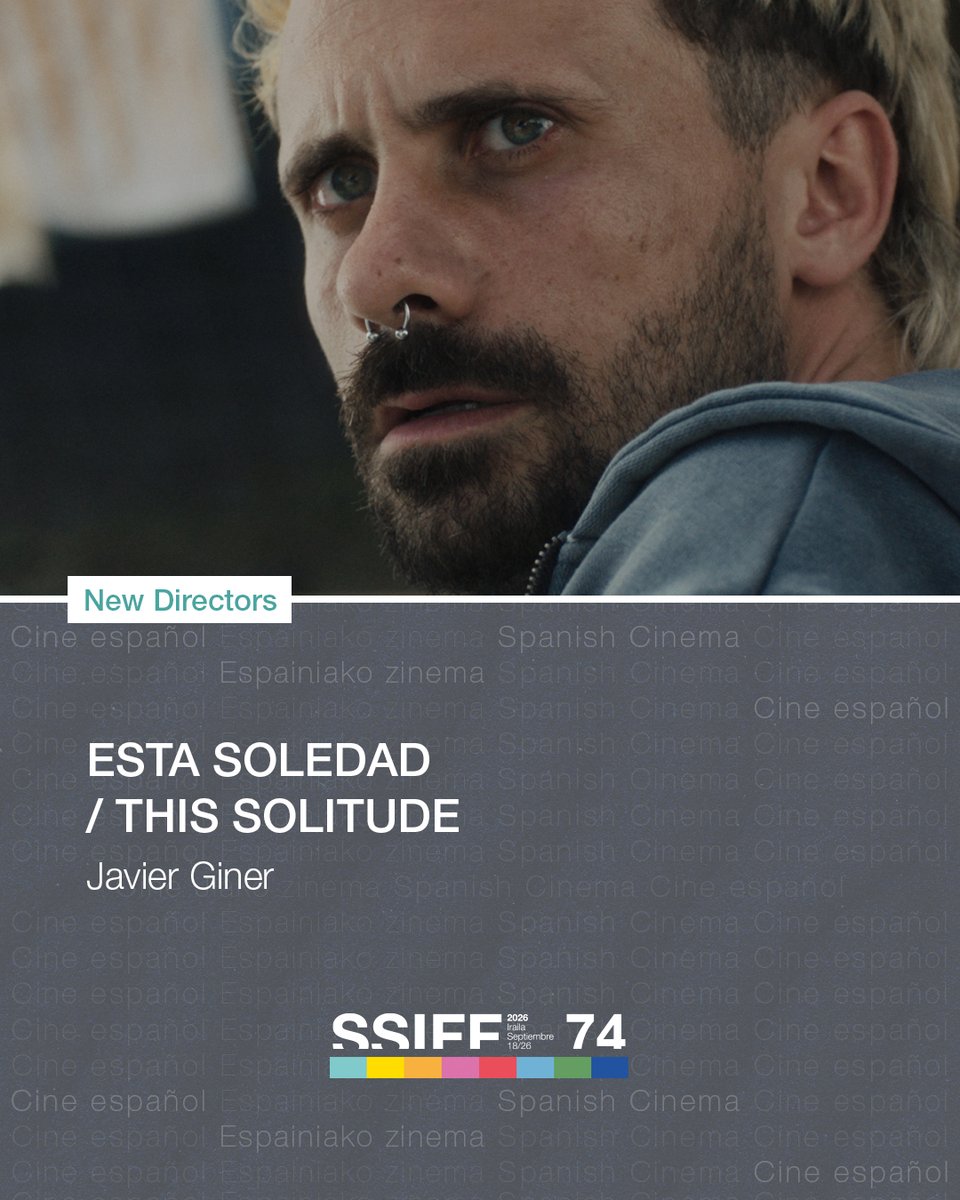 sansebastianfes's tweet photo. #74SSIFF #CineEspañol 🎦 @j_giner estrenará en #NewDirectors su debut en el largometraje ESTA SOLEDAD, que aborda el vacío existencial y los vínculos frágiles en un Bilbao donde Oriol Pla y Marina Salas interpretan a dos jóvenes que sobreviven en un estado de confusión y soledad.

[EUS] #EspainiakoZinema 🎦 Javier Ginerrek bere lehen film luzea aurkeztuko digu zuzendari gisa New Directors sailean: ESTA SOLEDAD / THIS SOLITUDE. Bilbon kokatua, hutsune existentziala eta lotura hauskorrak jorratzen ditu, Oriol Pla eta Marina Salas nahasmen eta bakardade egoeran bizirauten saiatzen diren bi gazte izanik.

[ENG] #SpanishCinema 🎦 Javier Giner will present his debut feature in New Directors: ESTA SOLEDAD / THIS SOLITUDE, a film that addresses the existential void and fragile bonds in a Bilbao where Oriol Pla and Marina Salas play two young people who muddle by in a state of instability and loneliness.