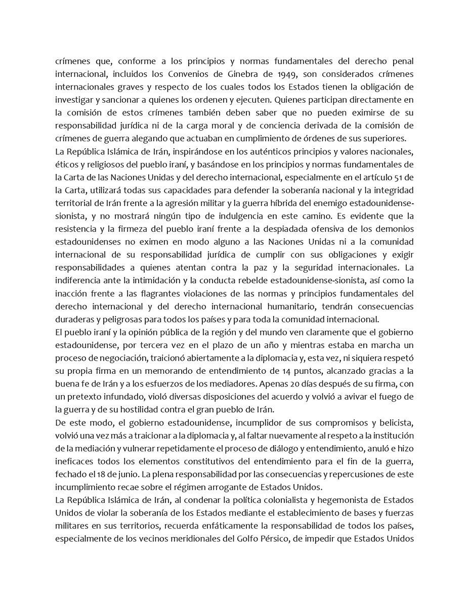 Embajada de Irán en España tweet media
