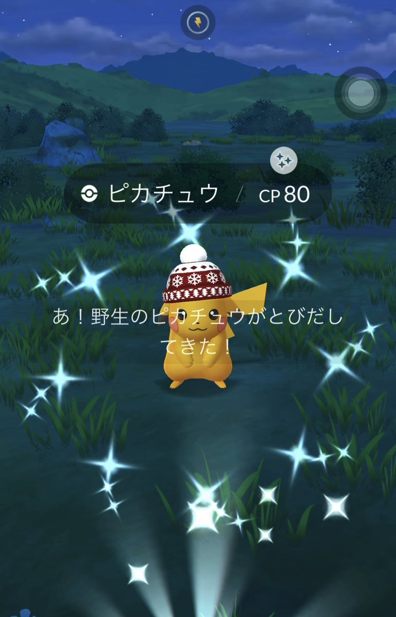 eitobou's tweet photo. ♪( 'ω' و(و 

可愛すぎる😍

嬉しいすぎる😍

楽しいすぎる😍

#ポケモンGO
#色違い
#コスピカ✨️
#ピカチュウ⚡️ https://t.co/TcfyY2n1o3