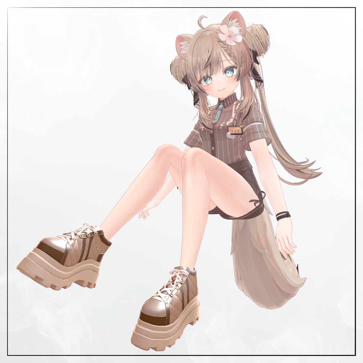 niboshi_2850's tweet photo. ✨️新作RPキャンペーン✨️

厚底スニーカー『Milky Step』販売しました！
22アバター対応でカラバリ12種です！

フルパックを5名様＋αにプレゼント🎁

BOOTHの♡が100増えるごとに当選枠を1名追加します🎶

『当アカウントをフォロー』&『このポストをRP』で応募完了です🐈‍⬛

～7月19日(日) 24時〆

また、期間限定でお得なセールも実施中✨
BOOTHのURLはリプ欄から！

#VRChat  #booth_pm