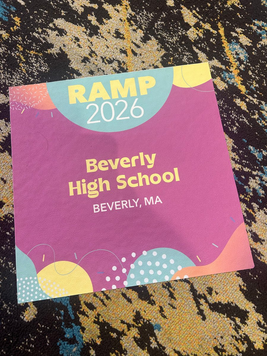 MascaSchool's tweet photo. Congratulations to Beverly High School for earning ASCA's Recognized ASCA Model Program (RAMP).  This is only the second RAMP in Massachusetts. @BeverlyGuidance @OllietheMASCAmascot  #BeverlyHighSchool #ASCA #RAMP2026 #SchoolCounseling https://t.co/DoA3cGuqP7