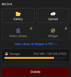 4mapperWeb's tweet photo. @4mapperWeb Function Update: cleaner media UI, PRO Video Library &amp; Widgets, better in-app help (+ a small apology)

#ProjectionMapping #VideoMapping #VJing #VJ #LiveVisuals #MappingProiezioni

https://t.co/POcijStkcw https://t.co/8tXXEcsSQI