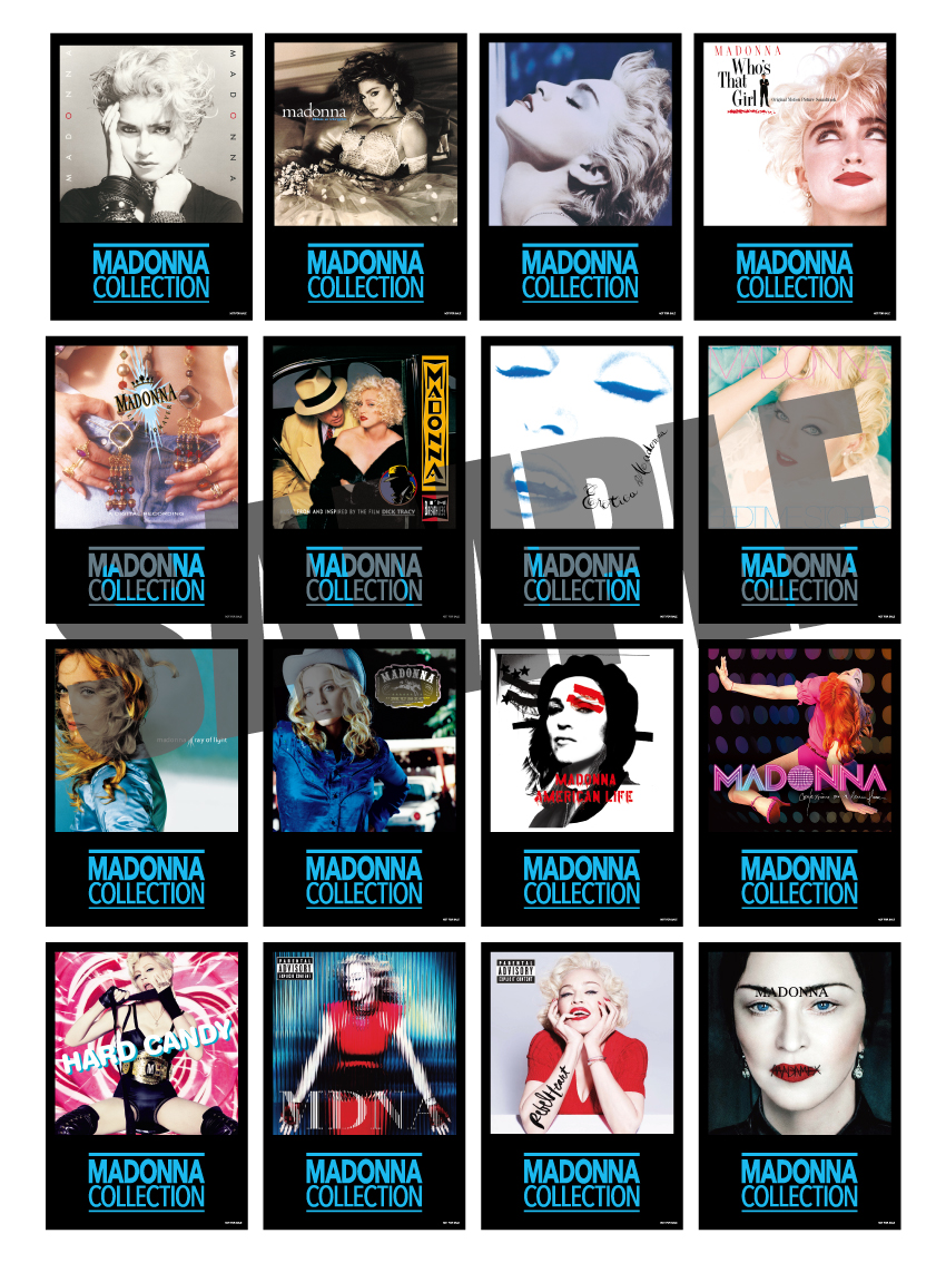 MadonnaレコードLP5枚シングル2枚＆world tour パンフレット1 集! タワーレコード (TOWER RECORDS) on X: 
