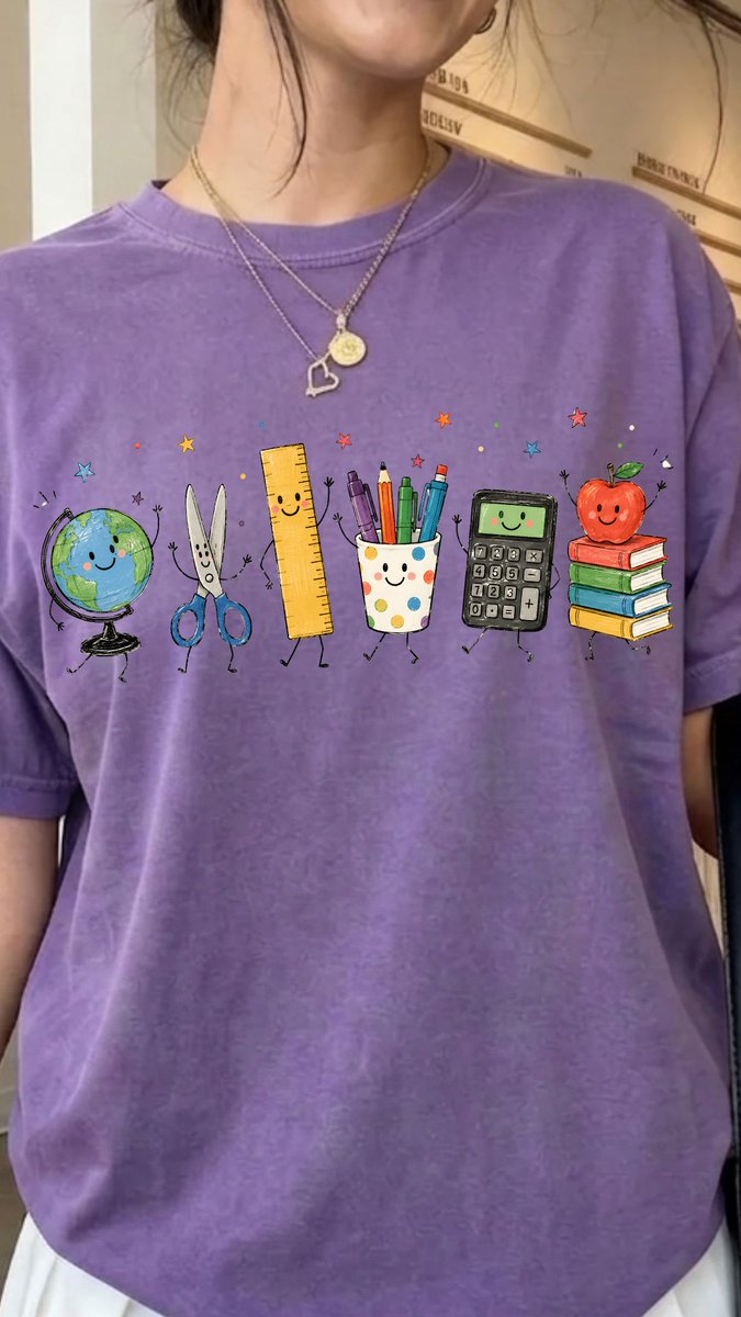 AdhamLmini's tweet photo. Teaching never goes out of style 🍎✨ https://t.co/B19Yj8ZWjy

#TeacherLife #TeacherShirt #BackToSchool #TeacherStyle #ComfortColors #TeacherGift #ElementaryTeacher #KindergartenTeacher #PreschoolTeacher #TeacherAppreciation #ClassroomStyle #Educator #FirstDayOfSchool https://t.co/MYcbkU5Jf5