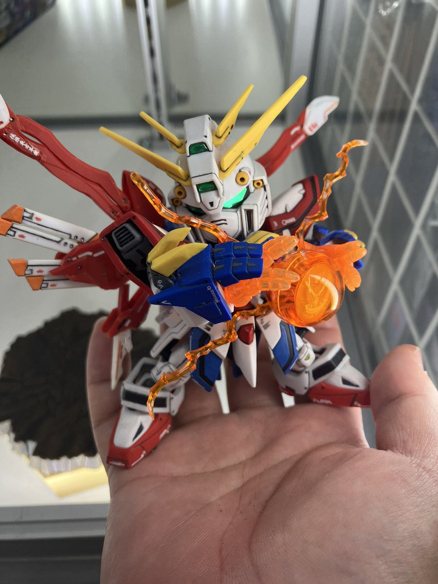 ritchie505's tweet photo. #ジョーシンプラモデルコンテスト
#ジョーシンつかしん店プラモデルコンテスト
#SDガンダムプラモデルコンテスト
7/15(水)結果発表でしたが、惜しくも「2位🥈」でした…😭
1位には届かず悔しいところですが、投票頂いた方々、本当にありがとうございましたー！

※ゴッド弍くんもお疲れ様でした😁 https://t.co/7eKWHecbct