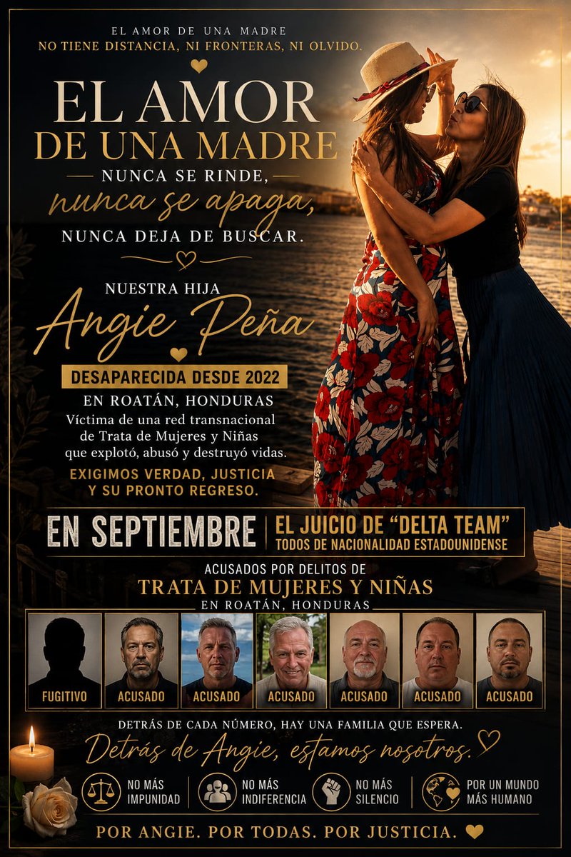 michellemelga's tweet photo. SEPTIEMBRE #JUICIO de quienes saben el paradero de mi hija #DeltaTeam apelamos a su apoyo en ECO! @darocohn @CesiaMejiaHN @manton15 @tunota_com @elpulsohn @ElEspectadorHn @diarioelheraldo @DiarioLaPrensa @LaTribunahn @HCHTelevDigital @LipstickFables @OsegueraElsa @MilagroFloress https://t.co/2Z3muQ2U5E