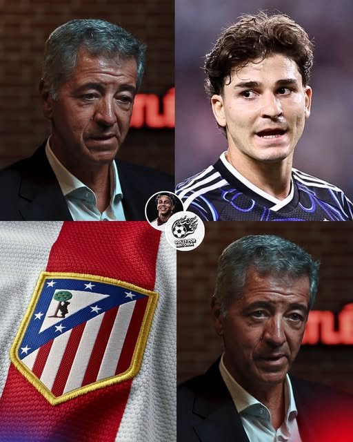 blozito_'s tweet photo. 🚨🔥 ¡GIL MARÍN CIERRA LA PUERTA A JULIÁN ÁLVAREZ PARA EL BARÇA!

📝 El CEO del Atlético de Madrid, Gil Marín, fue contundente al hablar del futuro de Julián Álvarez: "Julián no jugará para el Barça la próxima temporada". 🥺❌

❗ Además, reveló que habló directamente con Joan Laporta para dejar clara la postura del club: "No queremos venderlo y no lo venderemos. Deja de insistir". 🚫🔴⚪

💥 Gil Marín también aseguró que el Atlético no piensa negociar por su delantero bajo ningún concepto. "No aceptamos una oferta de 100 millones de euros, y tampoco aceptaríamos una de 150 o incluso 200 millones", afirmó. Un mensaje que deja claro que, para el Atlético, Julián Álvarez es completamente intransferible. ¿Qué piensan? 💰💪