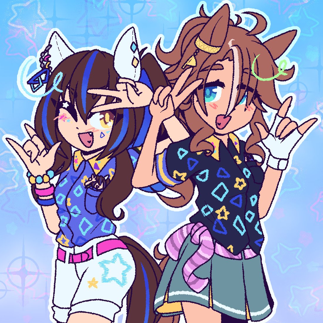 fukagamine's tweet photo. HELIOS BUTTON UP COMES OUT TODAY!!!!!! SHIPS WORLDWIDE :33
#umamusume https://t.co/udhXFMavr4