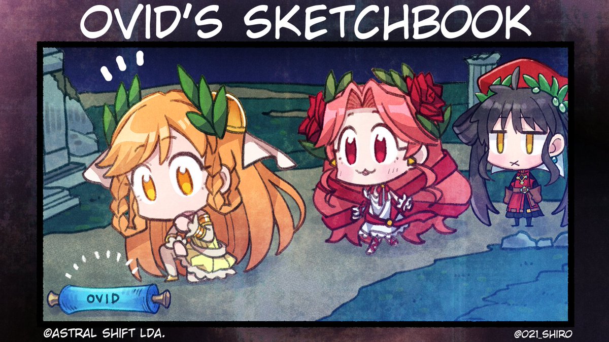 hellmaidengame's tweet photo. ❤️‍🔥#HellMaiden 𝕮𝖍𝖗𝖔𝖓𝖎𝖈𝖑𝖊𝖘 #14 — "Ovid's Sketchbook" https://t.co/IJjrpt8YeE