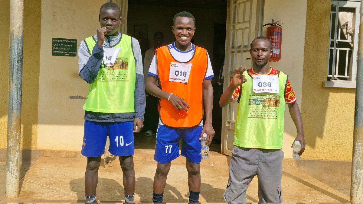 IRODGLOBALet30's tweet photo. IROD GLOBAL REFUGEES ACTIONS ORGANISATION -IGRAO
Participating in the Marathon in celebration of the Refugees day in Kyangwali Refugees Settlement.
In the Marathon our Education officer was 3rd position. Congratulations. https://t.co/uDv5YjEcpL