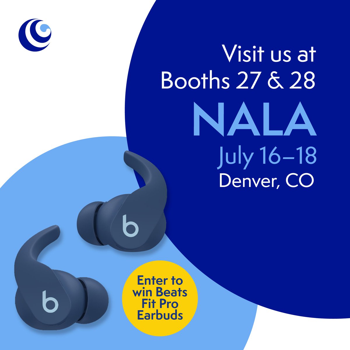 CogencyGlobal's tweet photo. At NALA in Denver? Stop by booths 27 and 28 to connect with Cogency Global and talk Registered Agent, Corporate, and Secured Transaction Services for law firms and legal teams. Plus, enter for a chance to win Beats Headphones. https://t.co/jyYcfFAP2u
#NALA #CogencyGlobal ๐๐ง https://t.co/020oHwEvo7