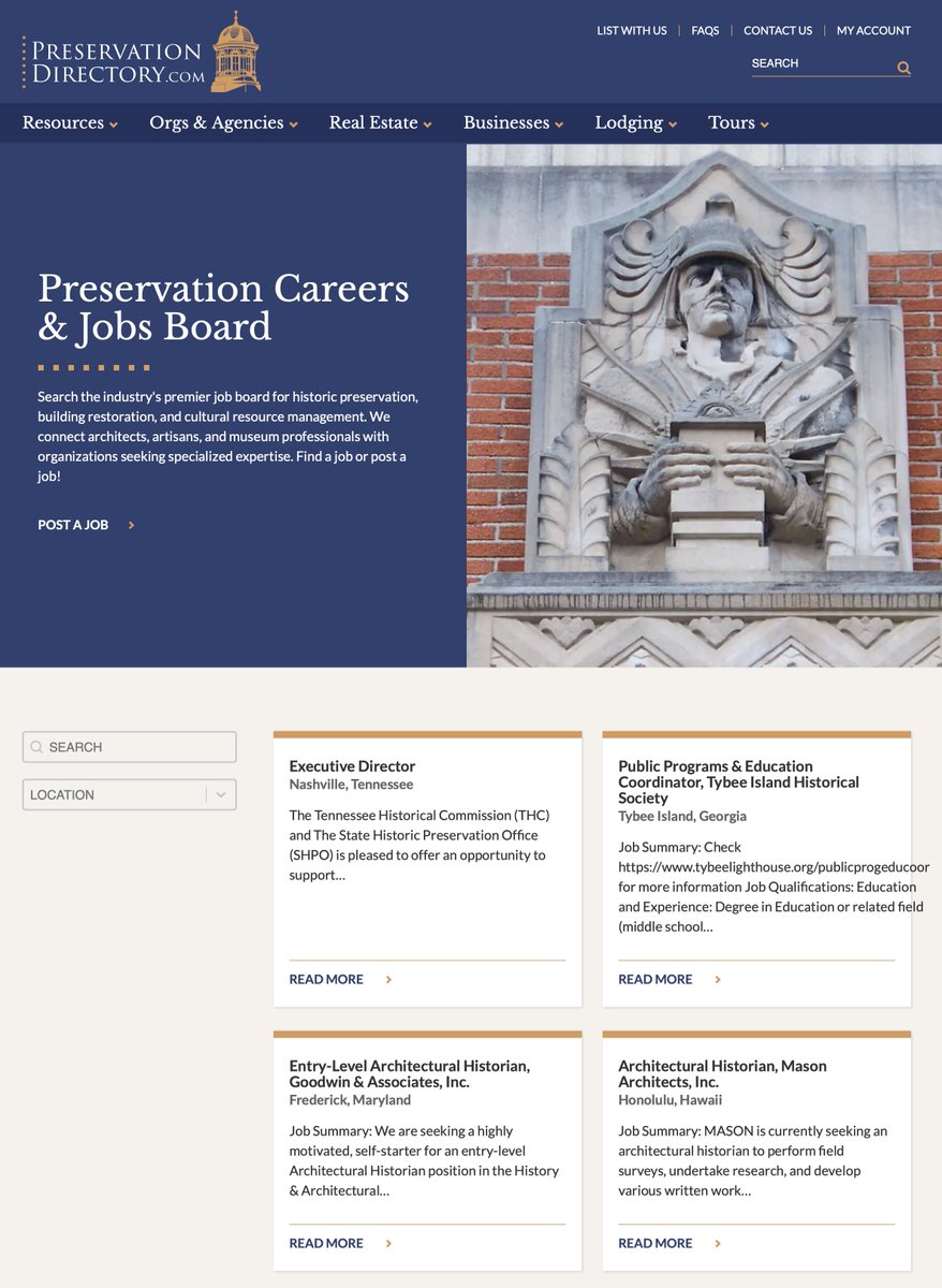 HistoricPres's tweet photo. Job Opportunity: Education Programs Director, Augusta Canal National Heritage Area, Augusta, Georgia https://t.co/QK3TdoNGs1 #jobs #job #culturaljob #preservationjobs https://t.co/lmYy4vjC8A