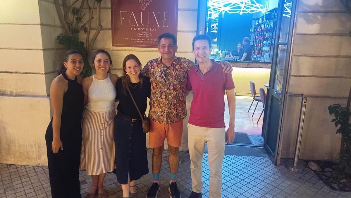 canale_cristina's tweet photo. Moments of reconnecting with friends, making new ones, appreciating life, and discussing science at the Hemipteran-Plant Interactions Symposium in Montpellier. #HPIS_2026_Montpellier #epagri #fapesc https://t.co/mpvEvDA8FE