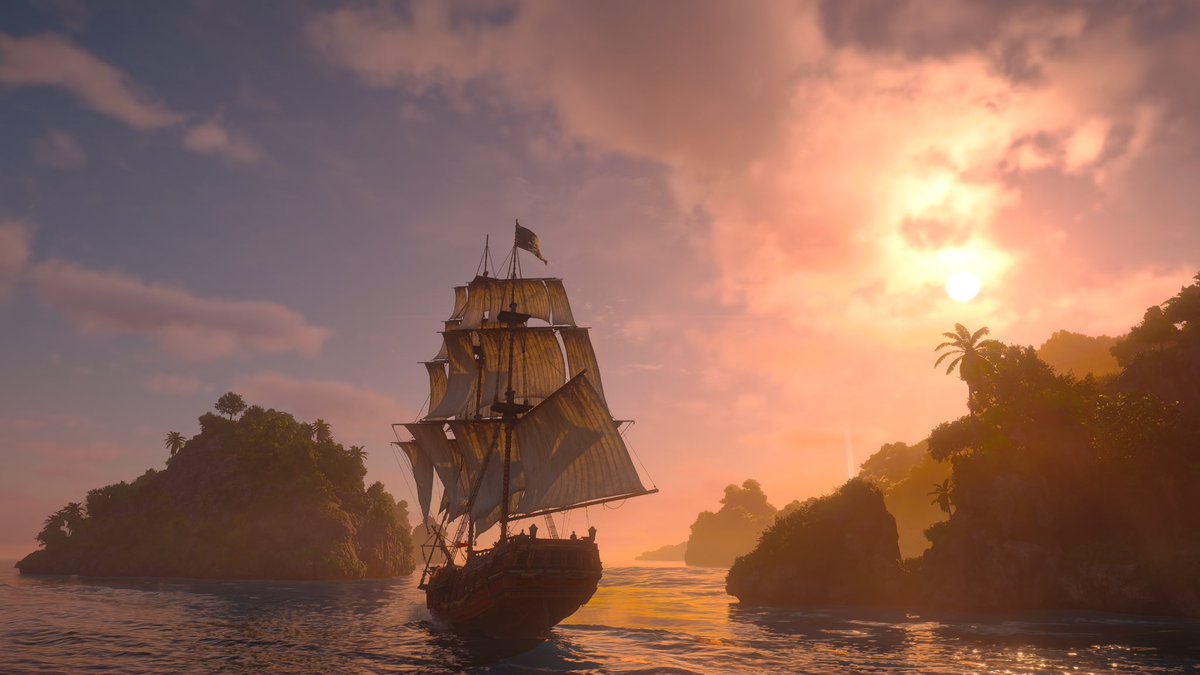 Asram5's tweet photo. Assassin’s Creed Black Flag Resynced is a very pretty game. Also having too much fun being a pirate again. https://t.co/kCSYR5a3p2